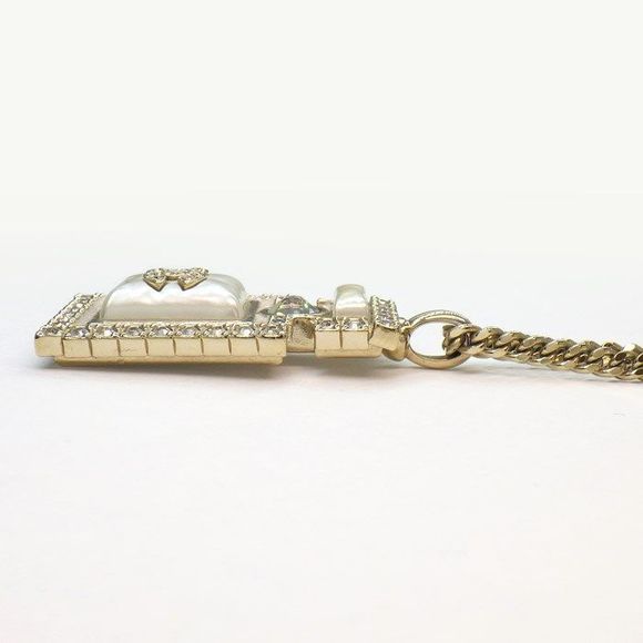 Chanel Necklace Coco Mark 2024 Autumn Collection Parfum Bottle Motif Imitation - Picture 3 of 8